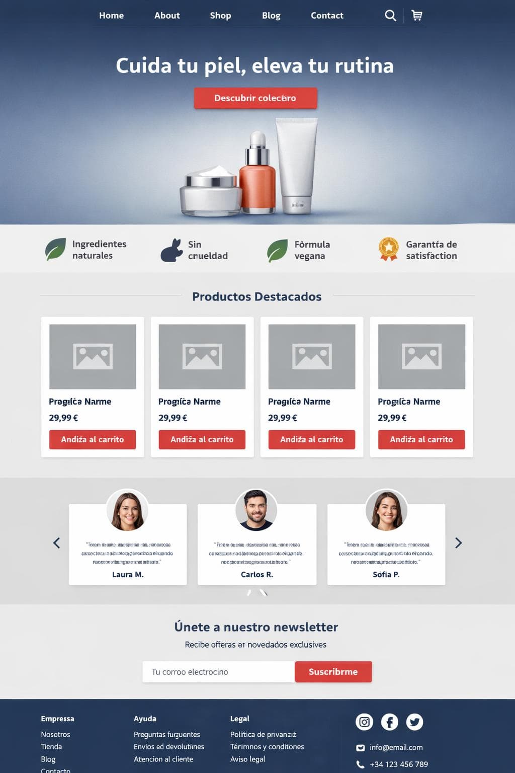 Academia Helio &mdash; vista previa del theme