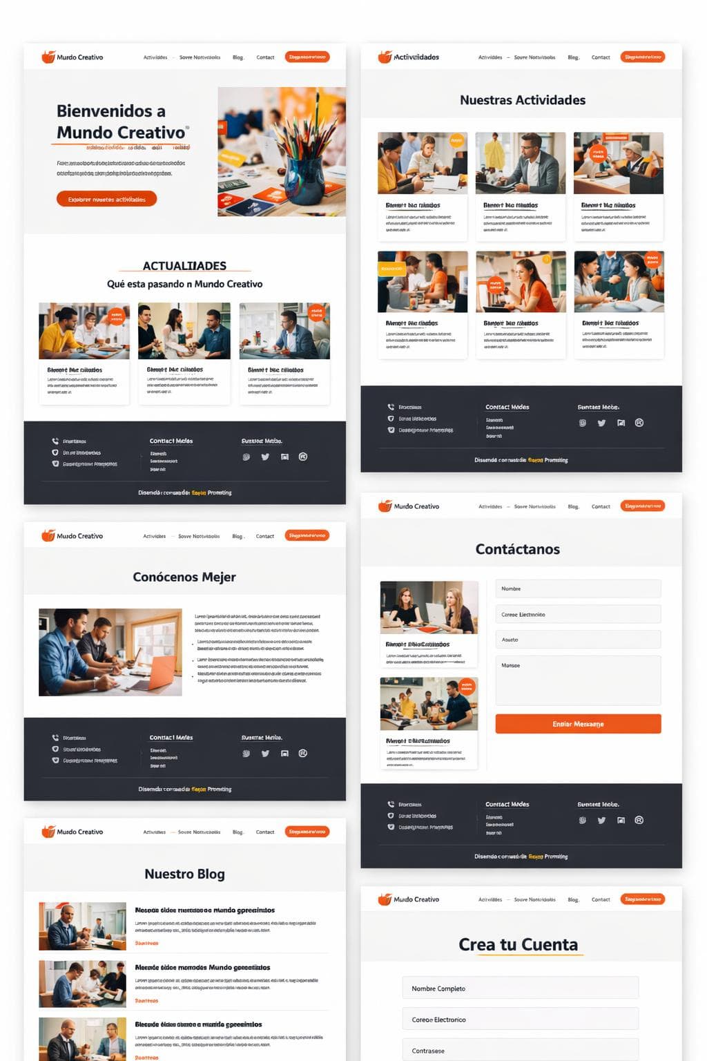 Academia Valle &mdash; vista previa del theme