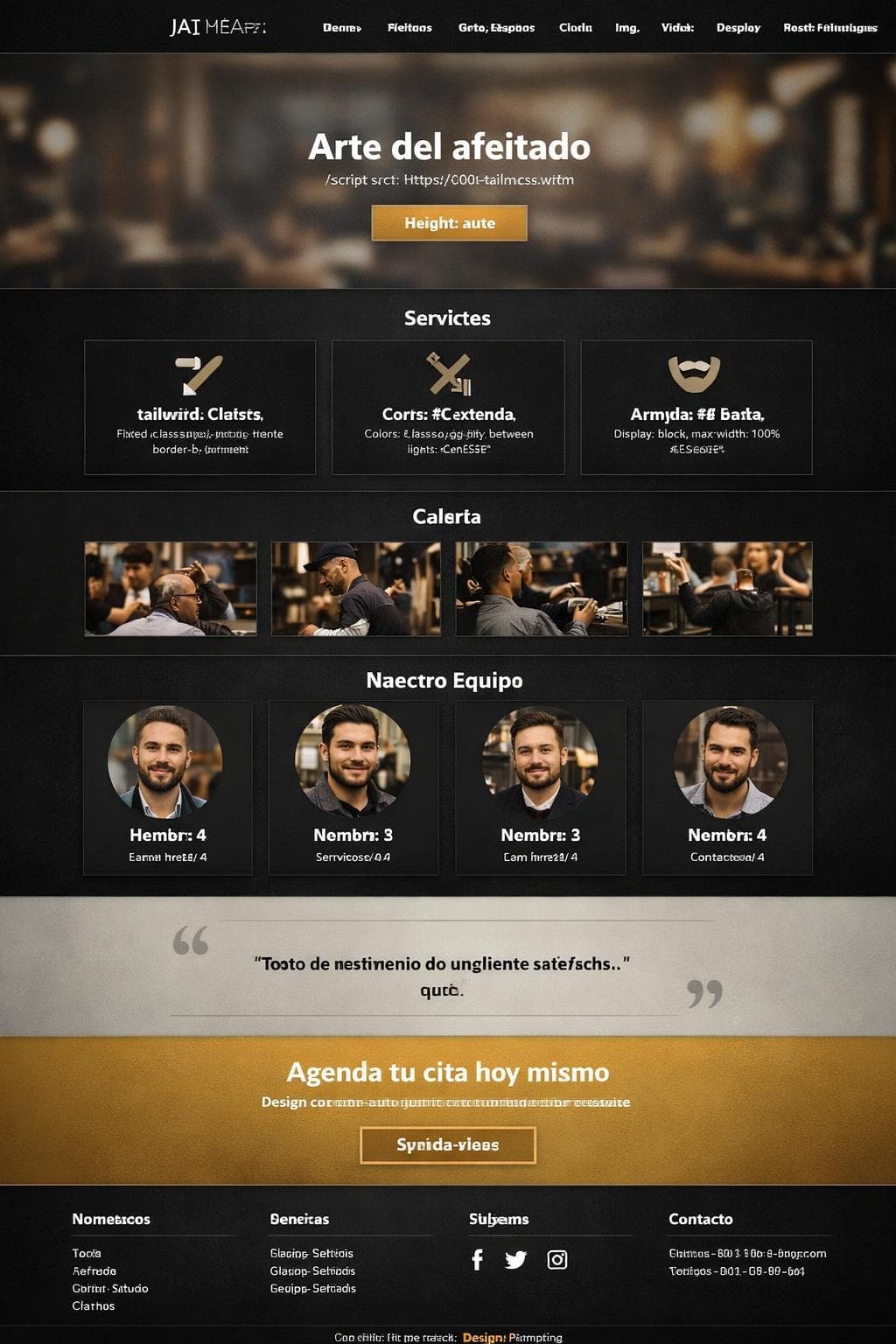 Afilart Studio — vista previa del theme
