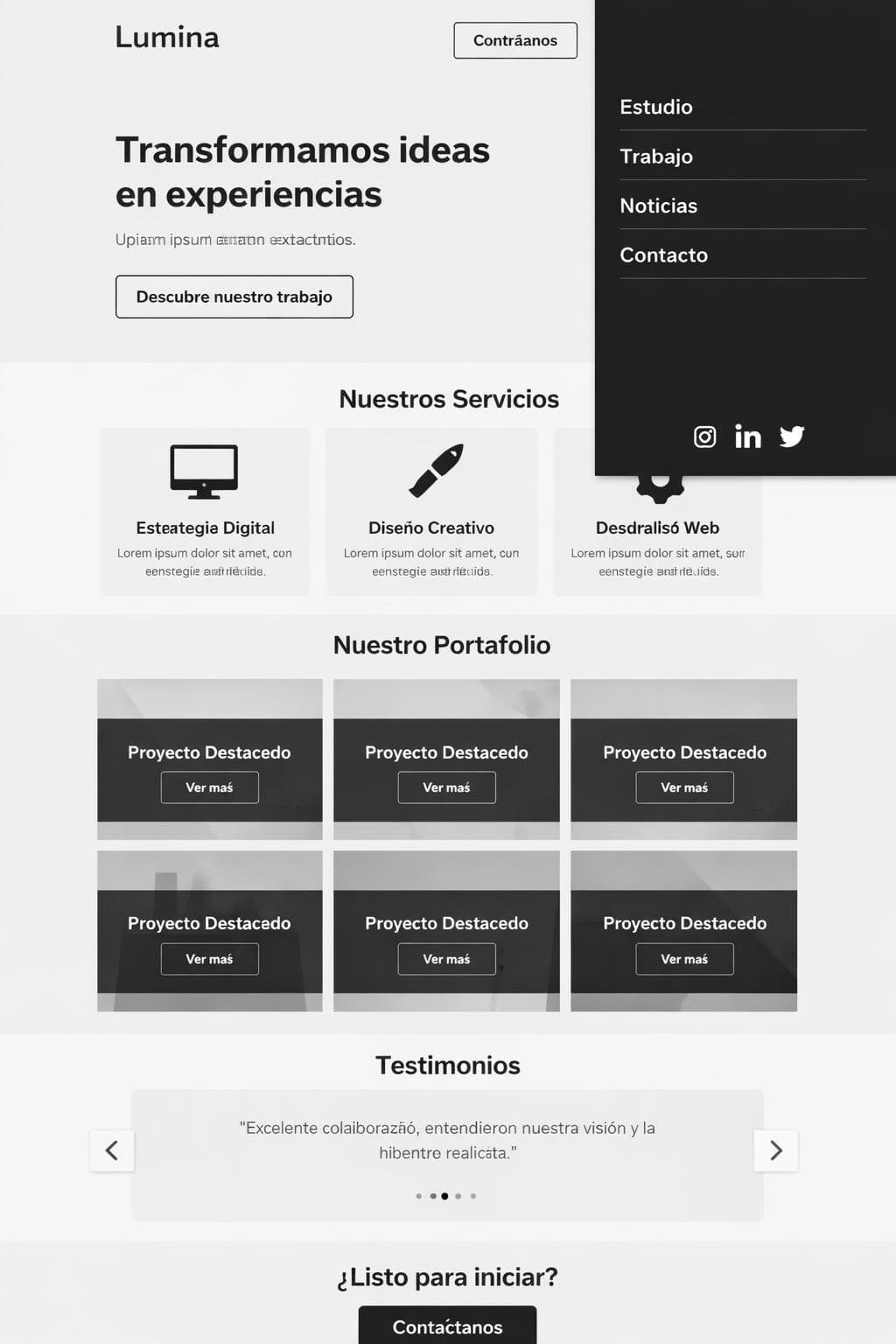 Agencia Andina — vista previa del theme