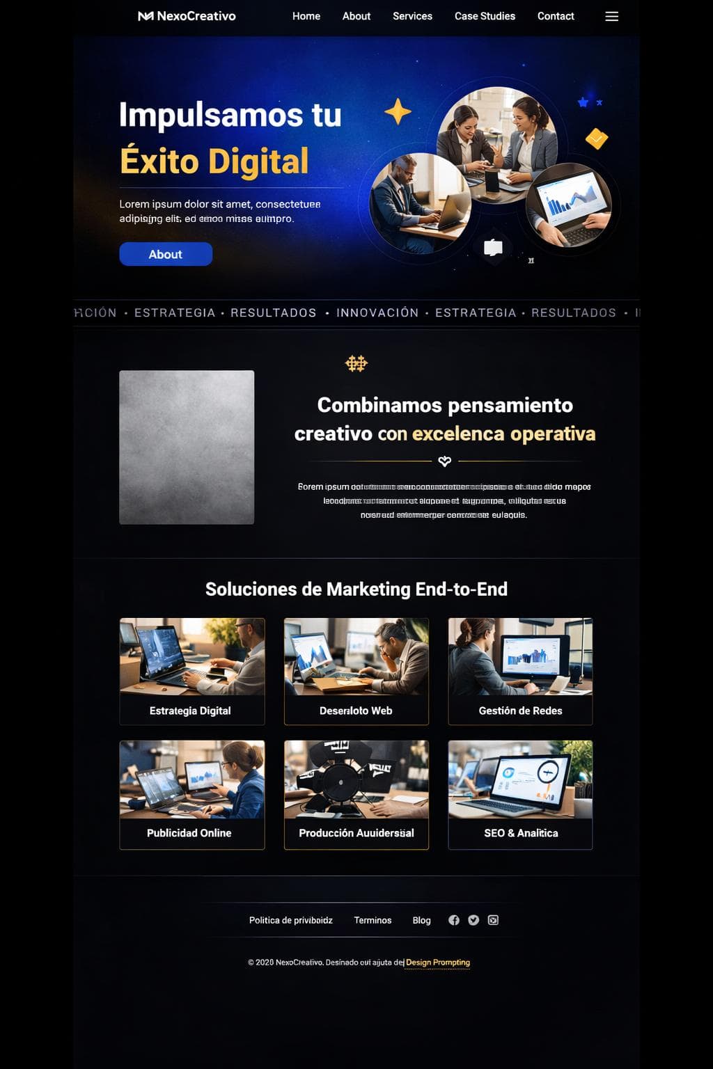 Agencia Brisa — vista previa del theme