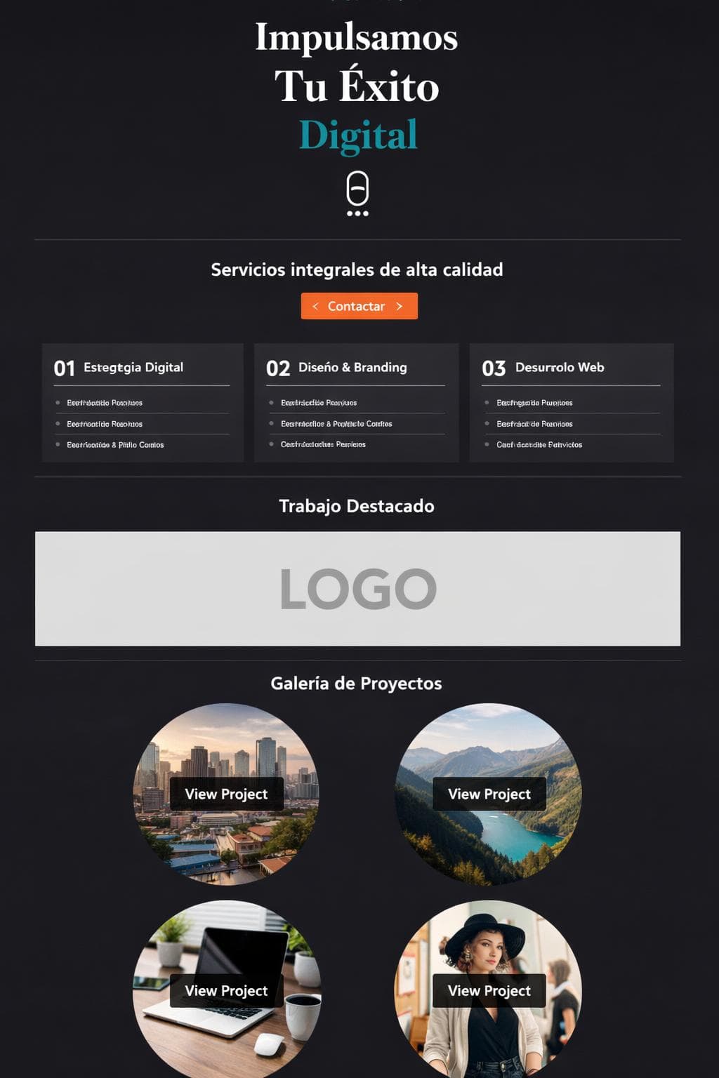 Agencia Coralina — vista previa del theme