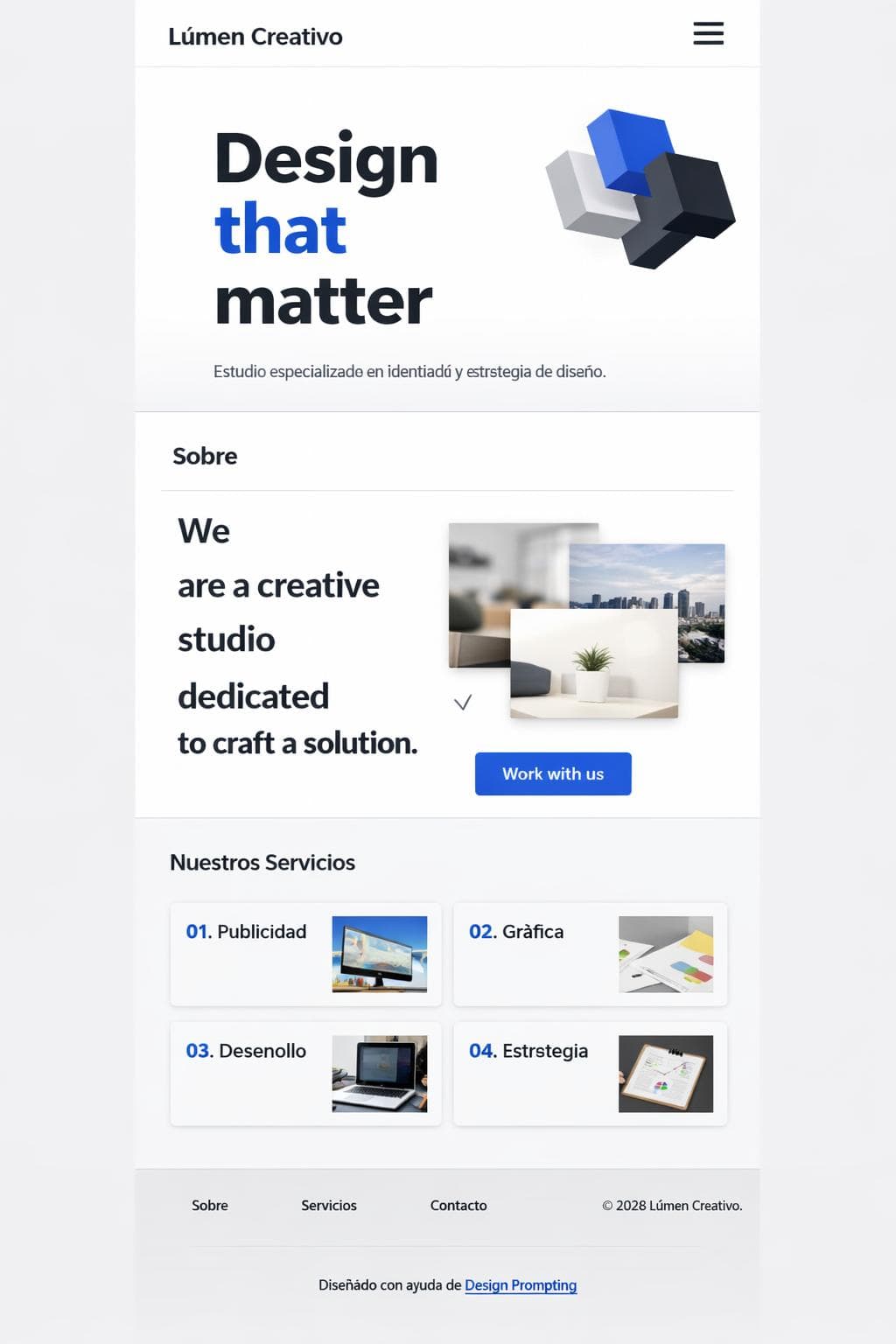 Agencia Zenit — vista previa del theme