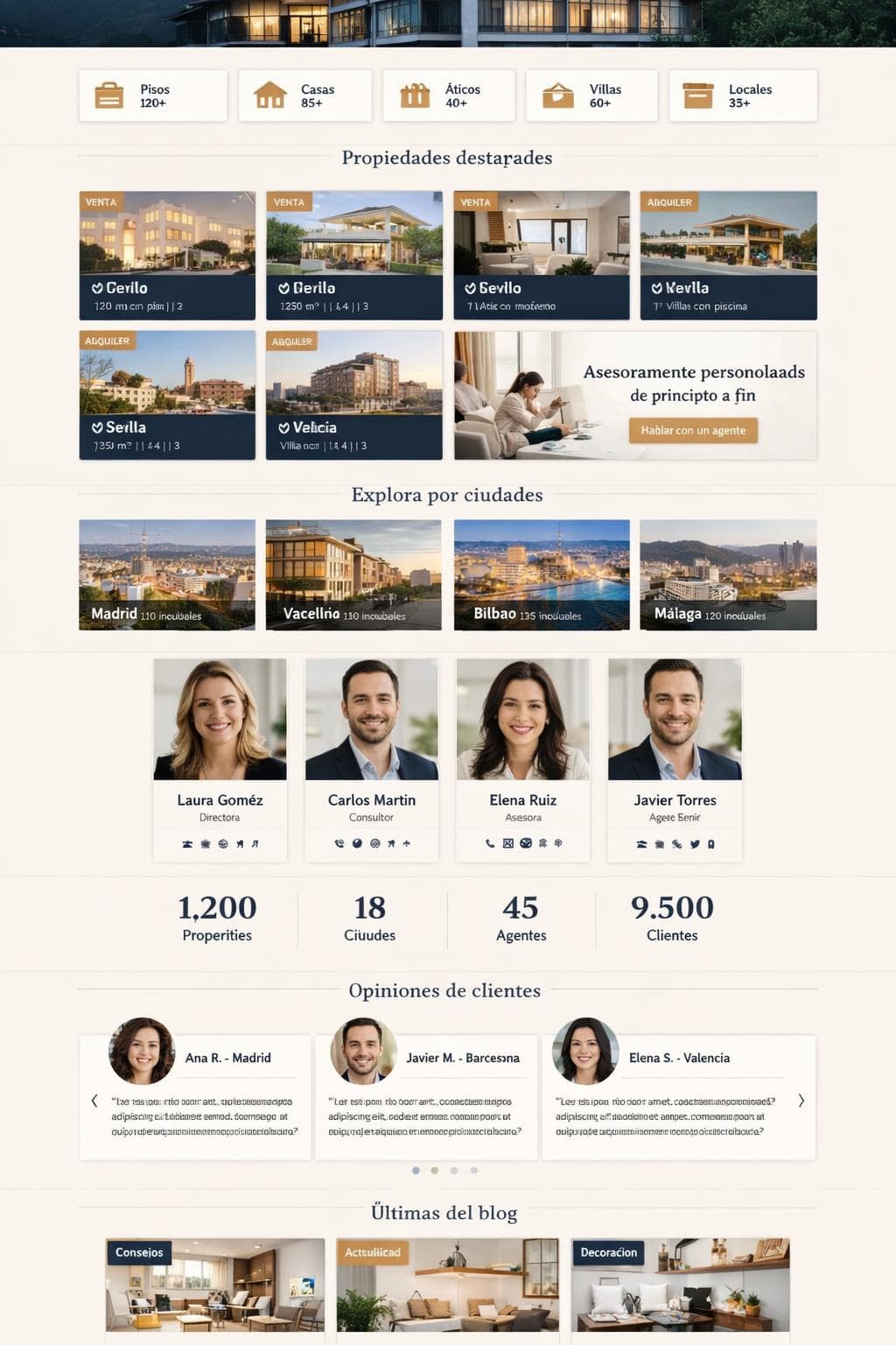 Almavista Residencial &mdash; vista previa del theme