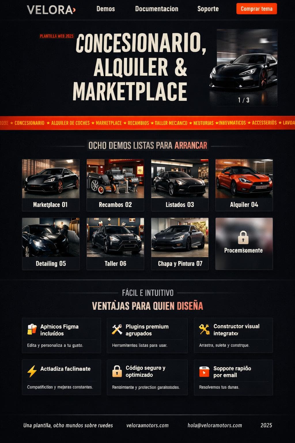 Alquiler Alba — vista previa del theme