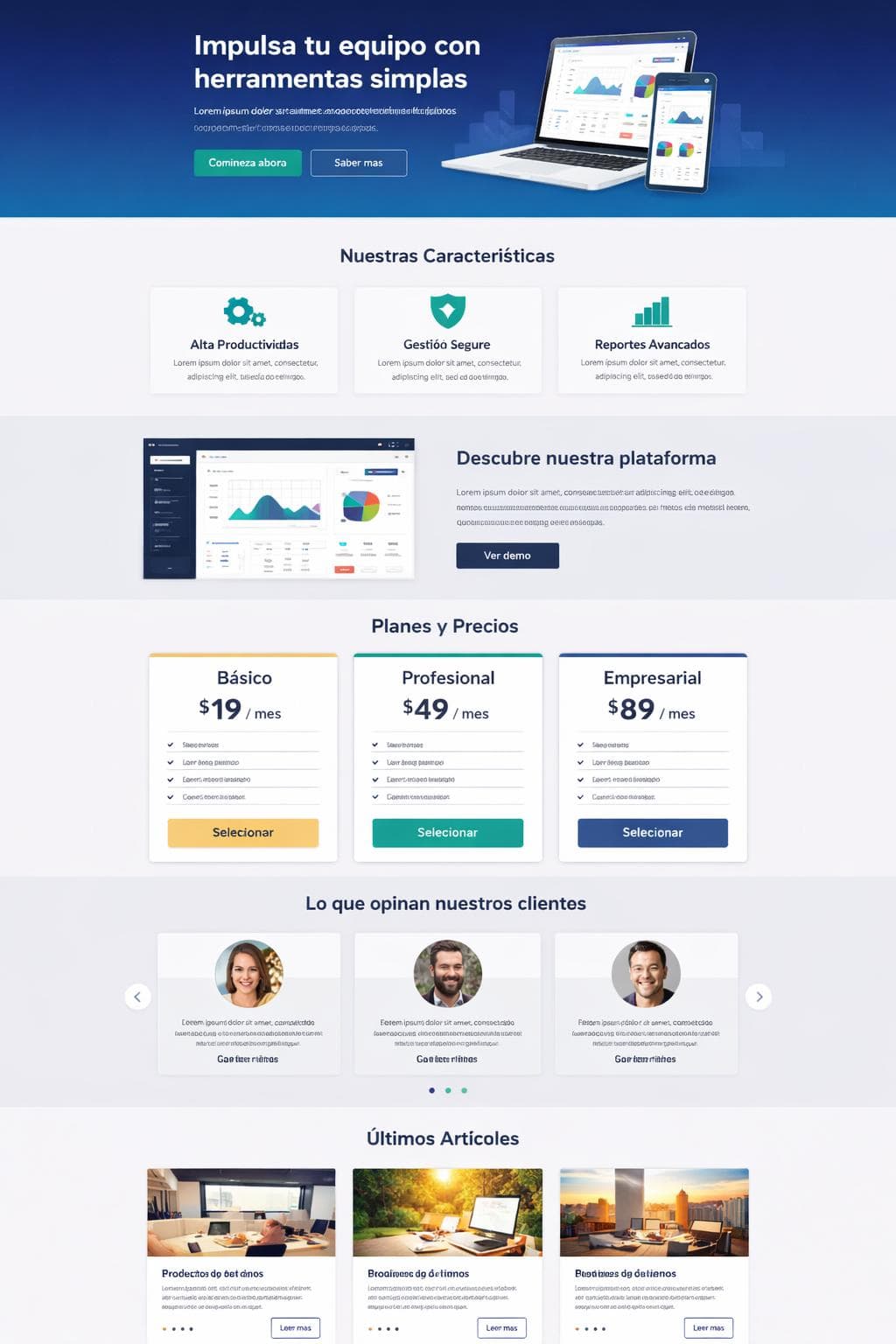 Altius Cloud — vista previa del theme