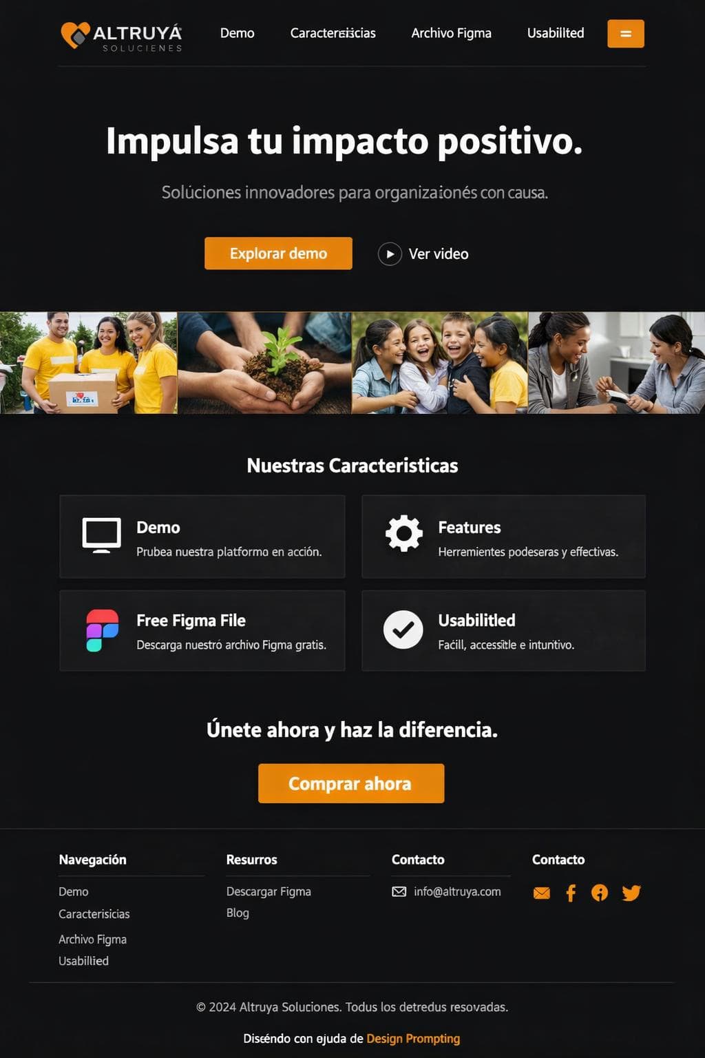 Altruya Soluciones — vista previa del theme