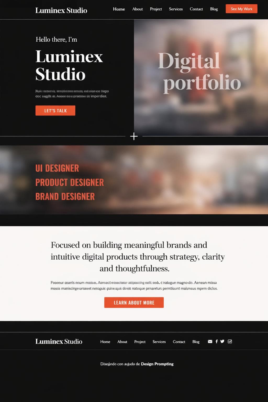 Armon&iacute;a Nimbo &mdash; vista previa del theme