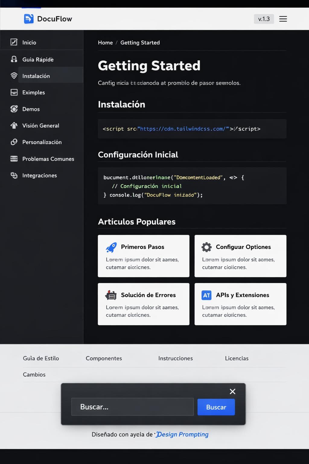 Atelier Vega — vista previa del theme