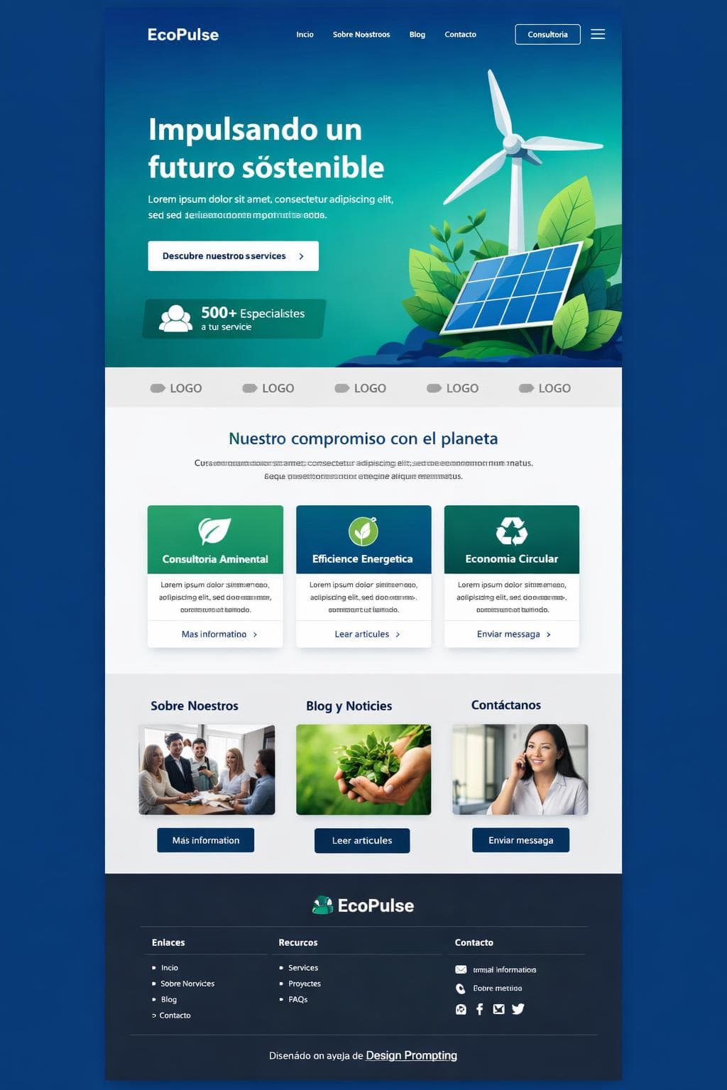 Ayuda Alba — vista previa del theme