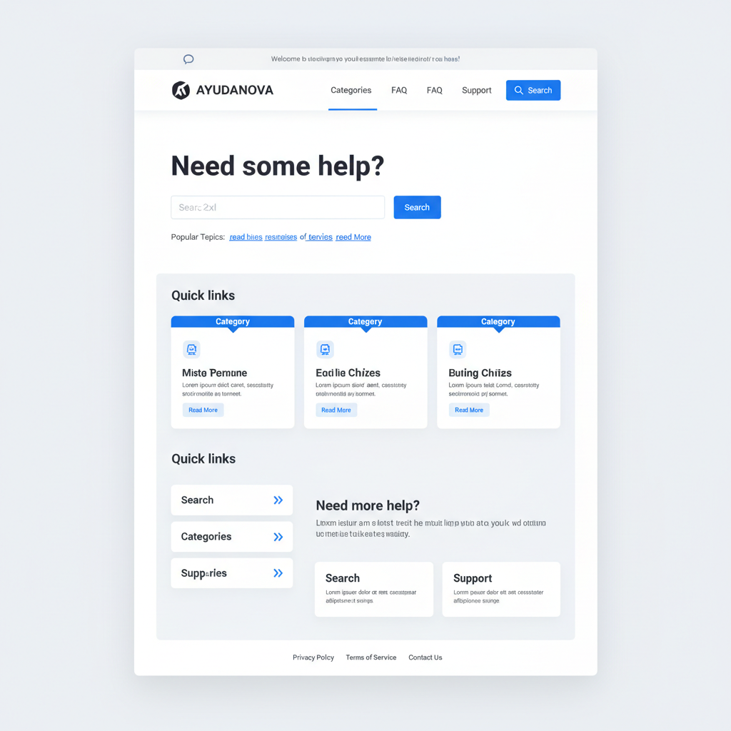 AyudaNova — vista previa del theme