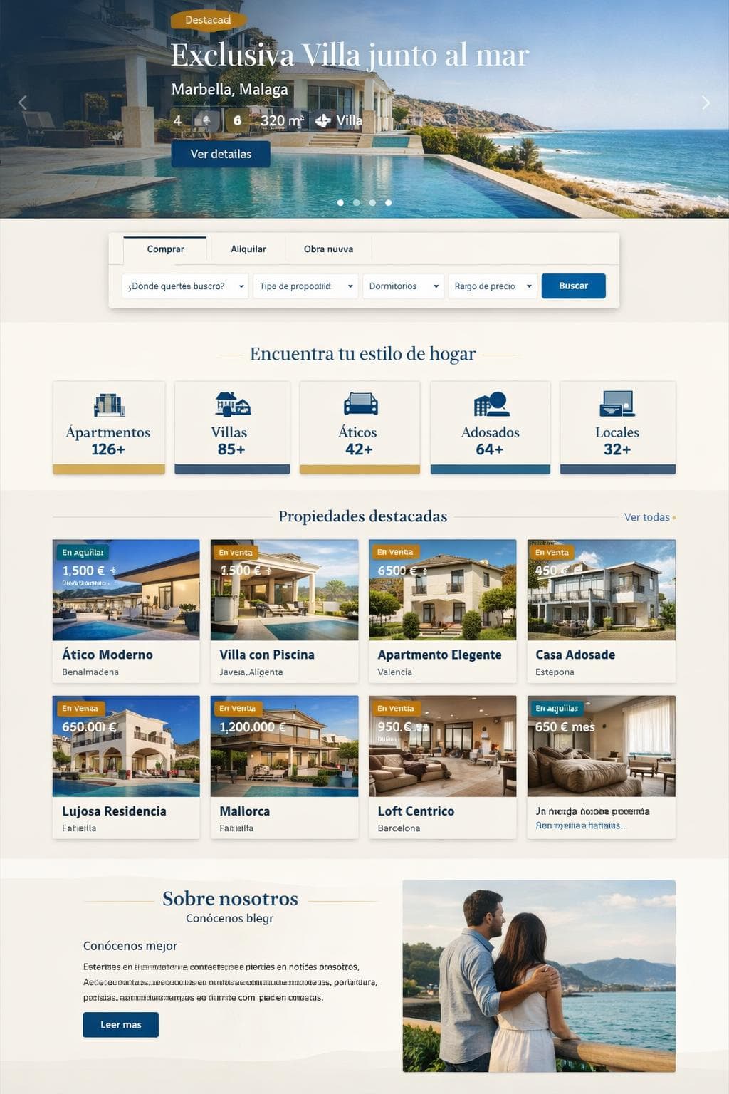 Bah&iacute;a Marlow &mdash; vista previa del theme