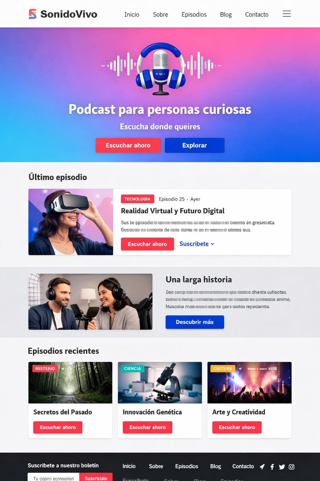 Banda Orion &mdash; vista previa del theme