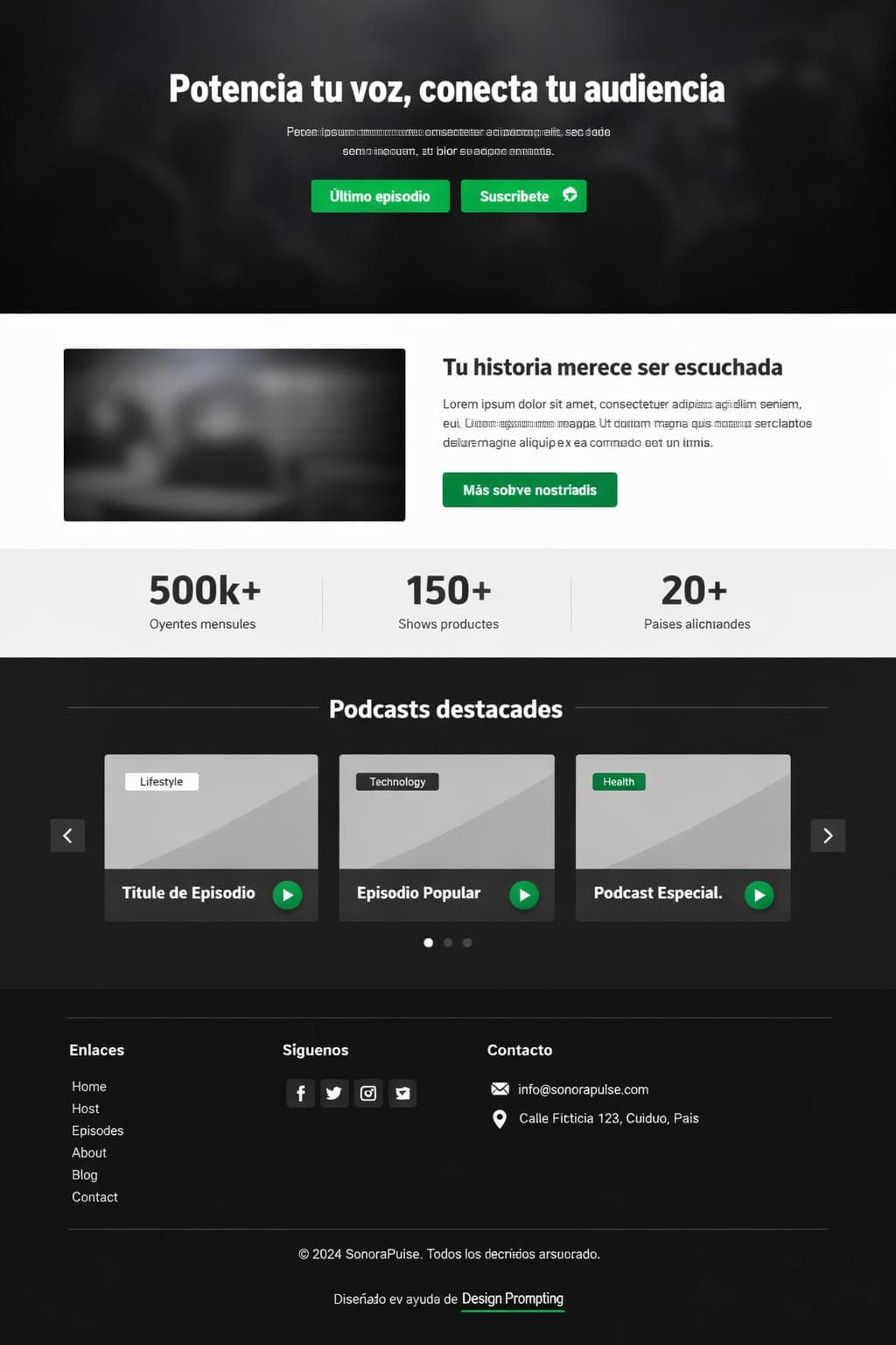 Beats Orion &mdash; vista previa del theme