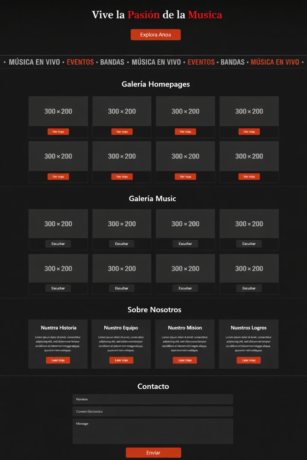Beats Vega — vista previa del theme