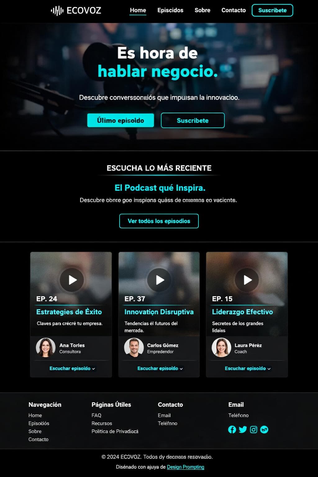 Belleza Boreal — vista previa del theme