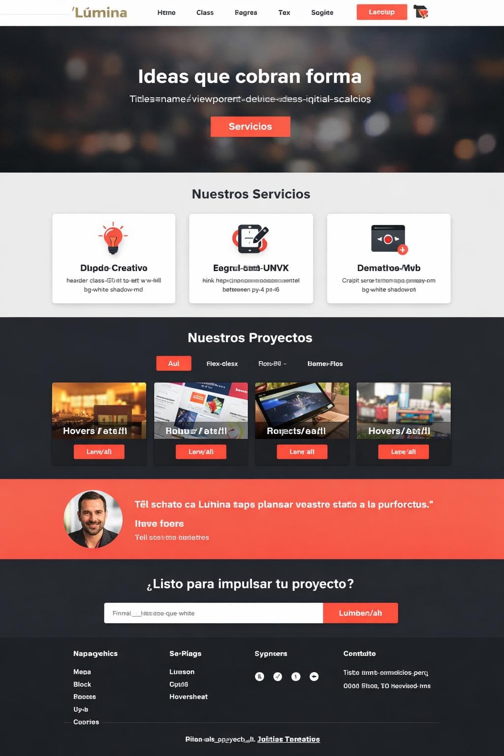 Boutique Lúmina — vista previa del theme
