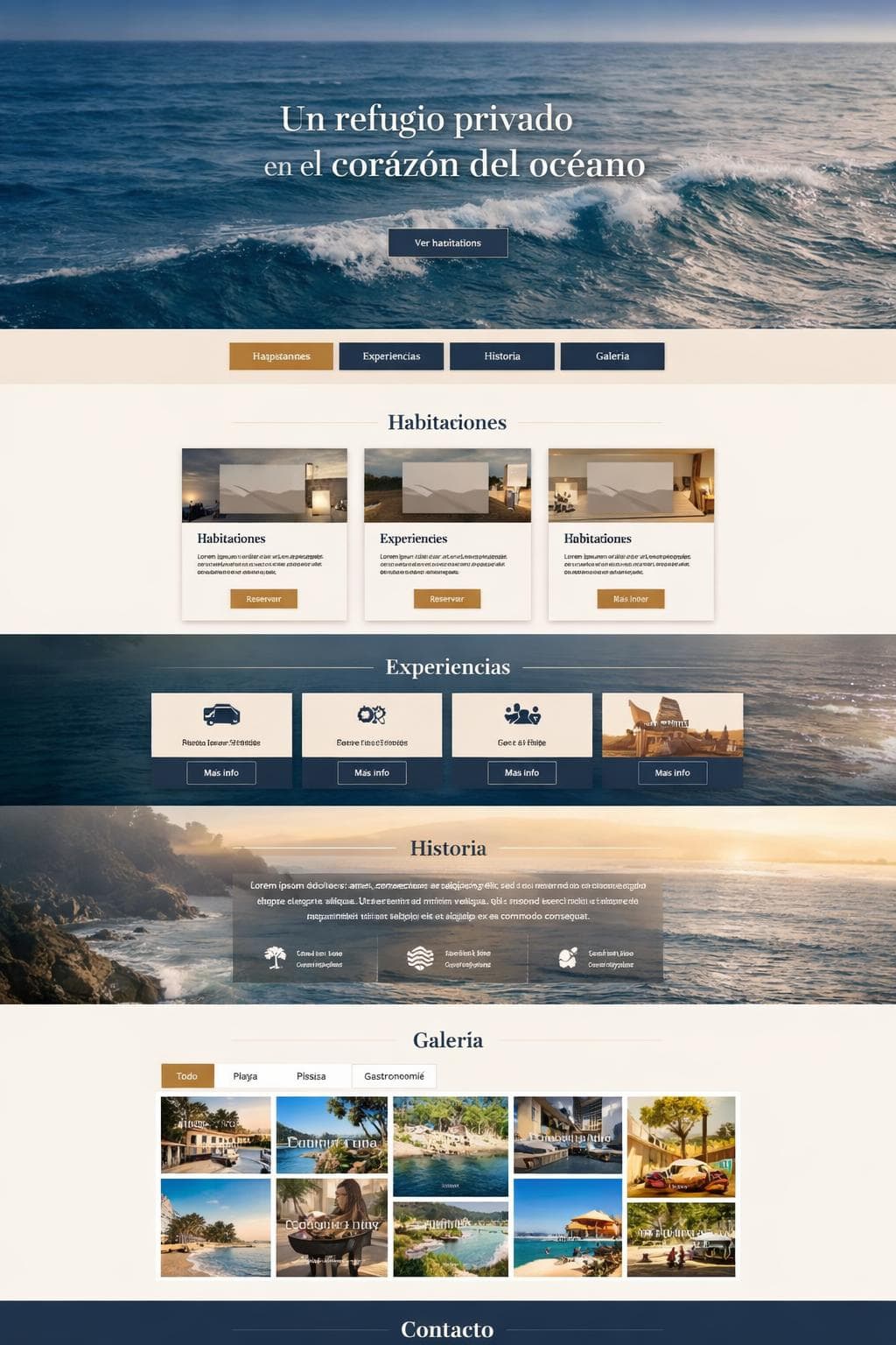 Brisa Escondida — vista previa del theme