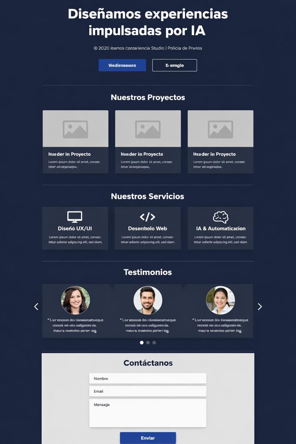 ByteCanvas Studio — vista previa del theme