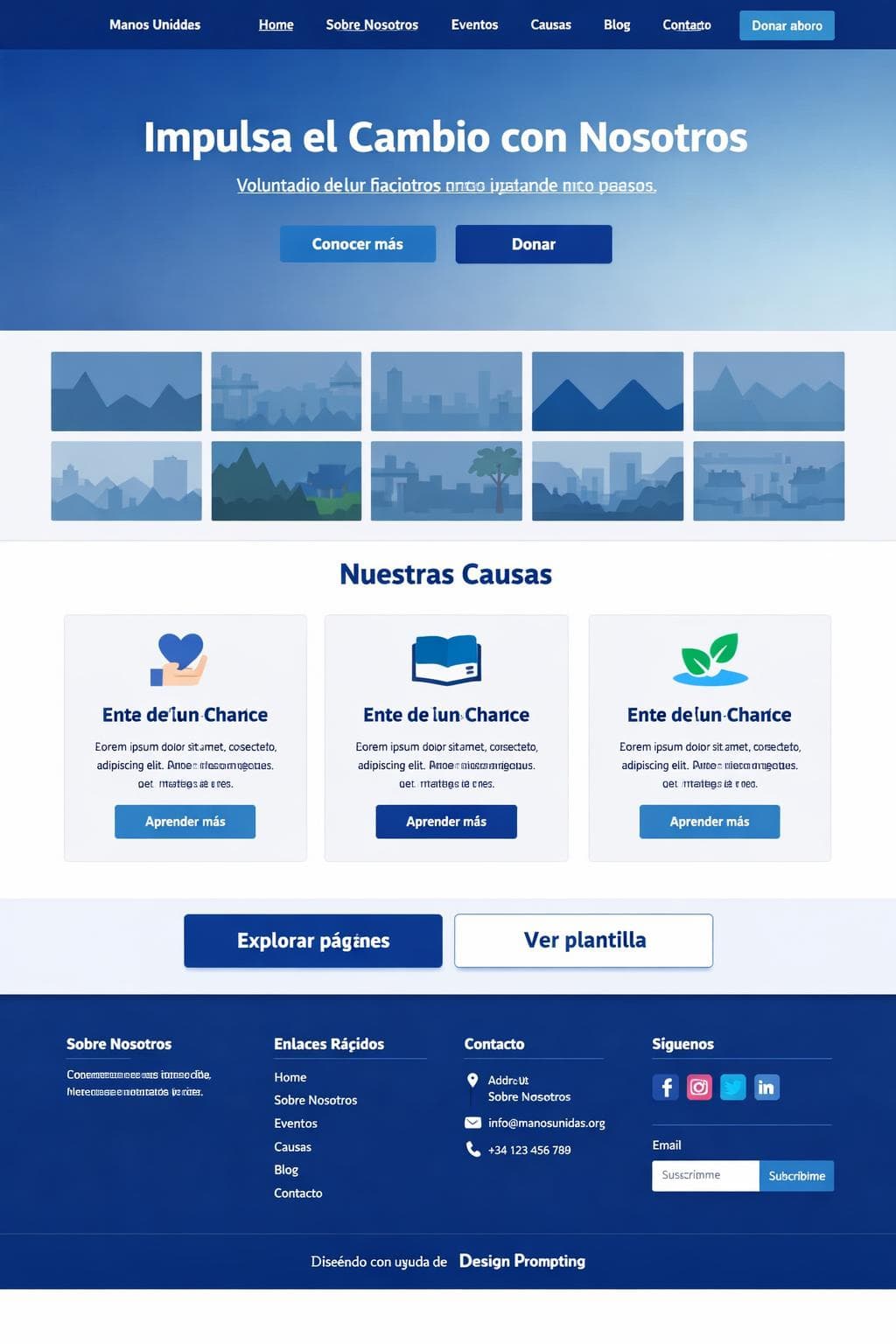 Campus Duna &mdash; vista previa del theme
