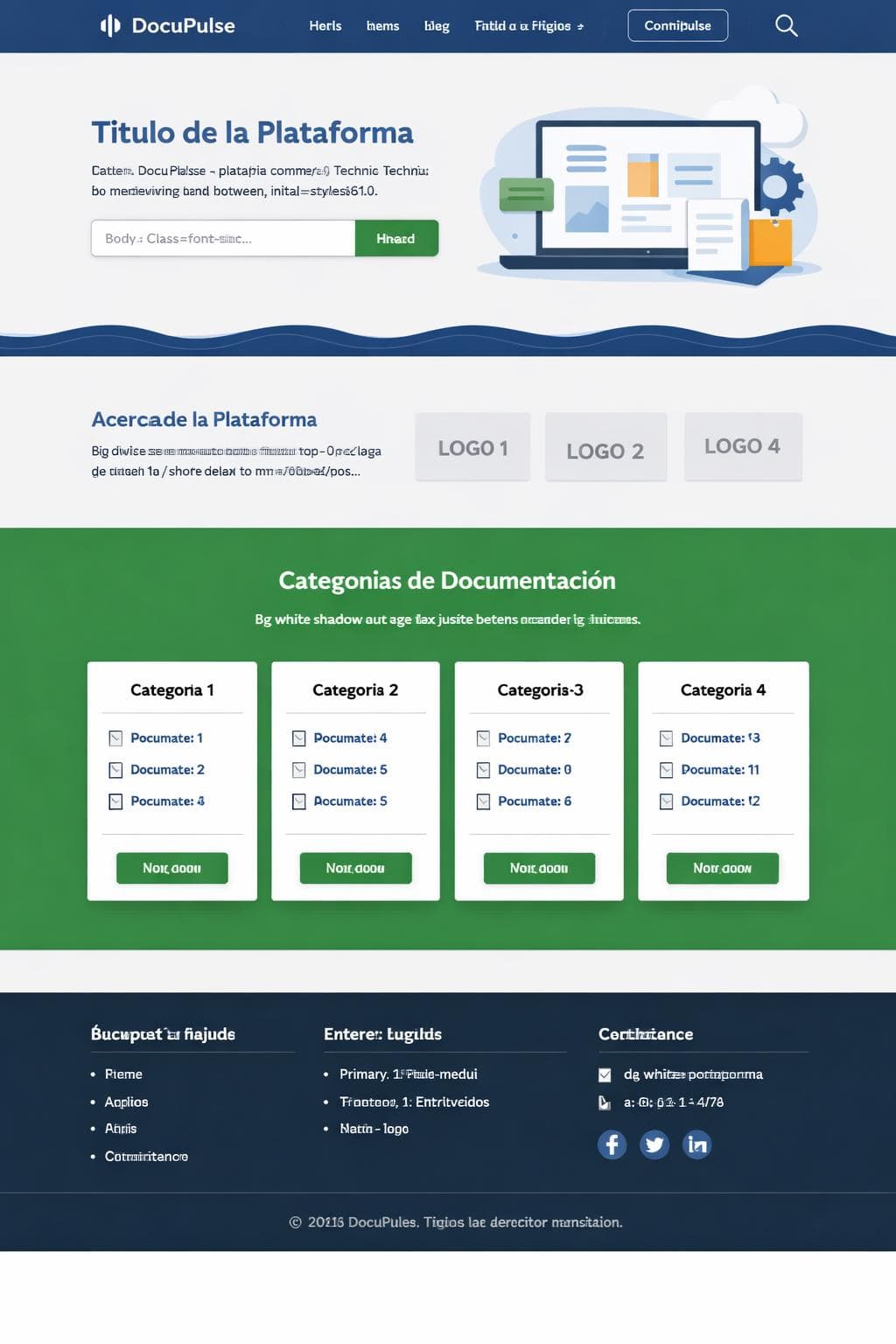 Campus Polar — vista previa del theme