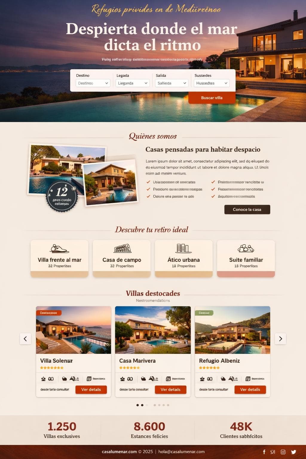 Casa Lumenar &mdash; vista previa del theme