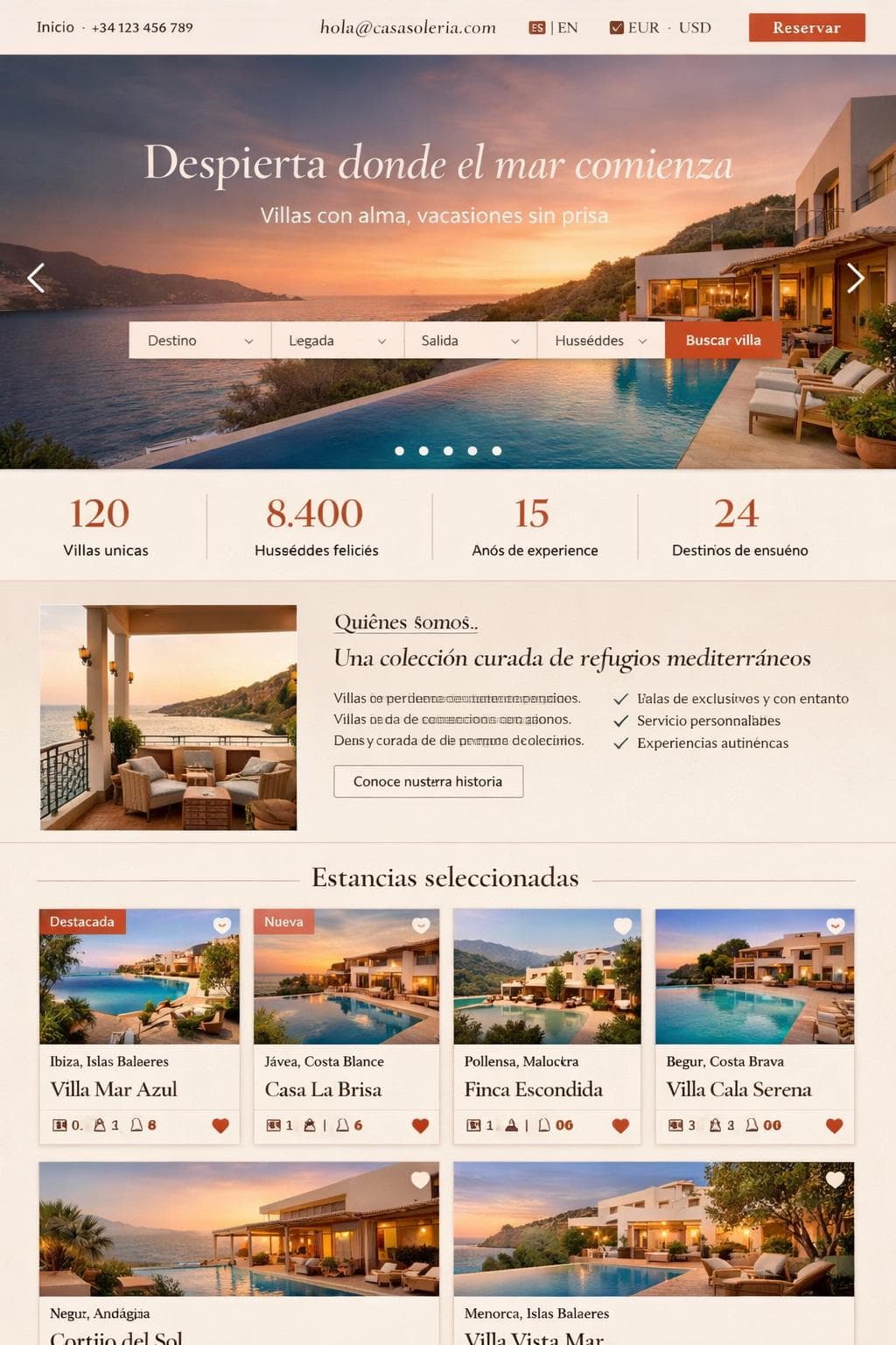 Casa Soleria &mdash; vista previa del theme