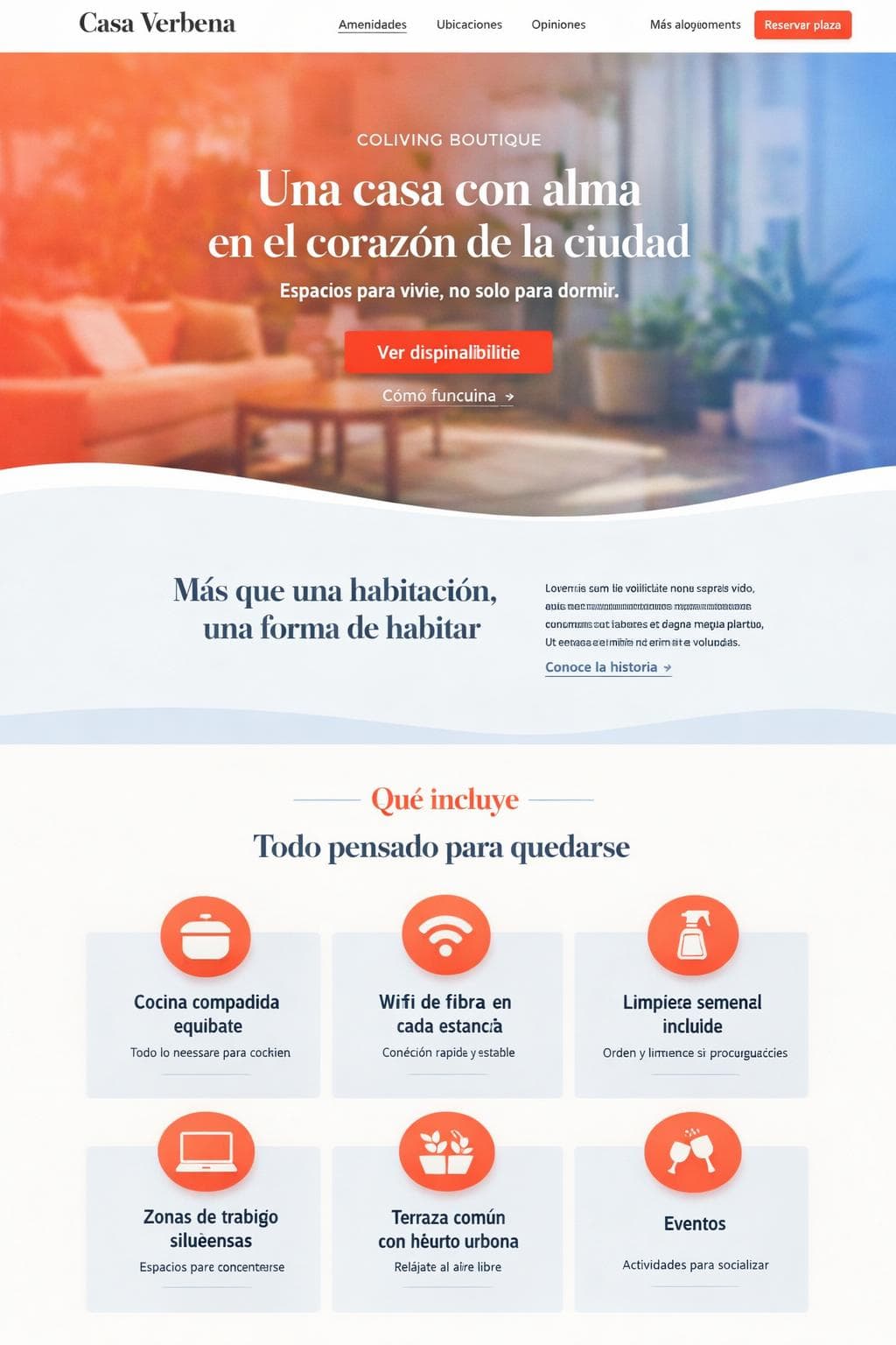 Casa Verbena — vista previa del theme
