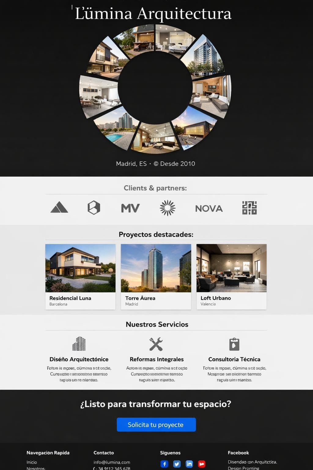 Casas Atlas &mdash; vista previa del theme