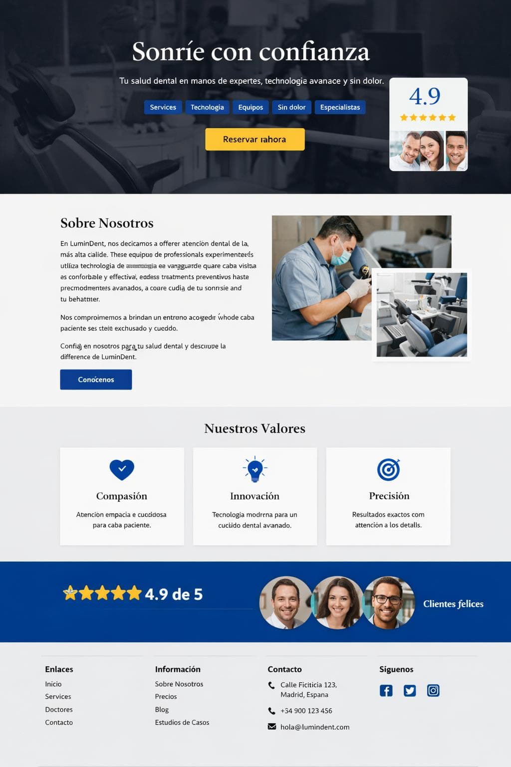 Centro Medico Polar &mdash; vista previa del theme