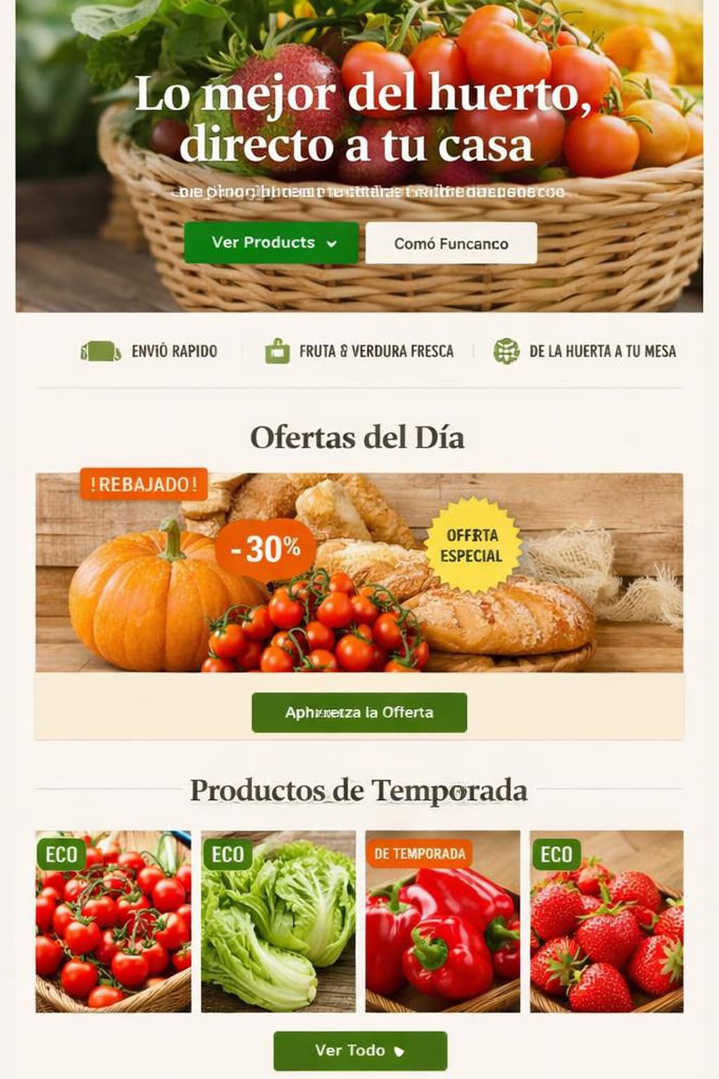 Cesta Bonita &mdash; vista previa del theme