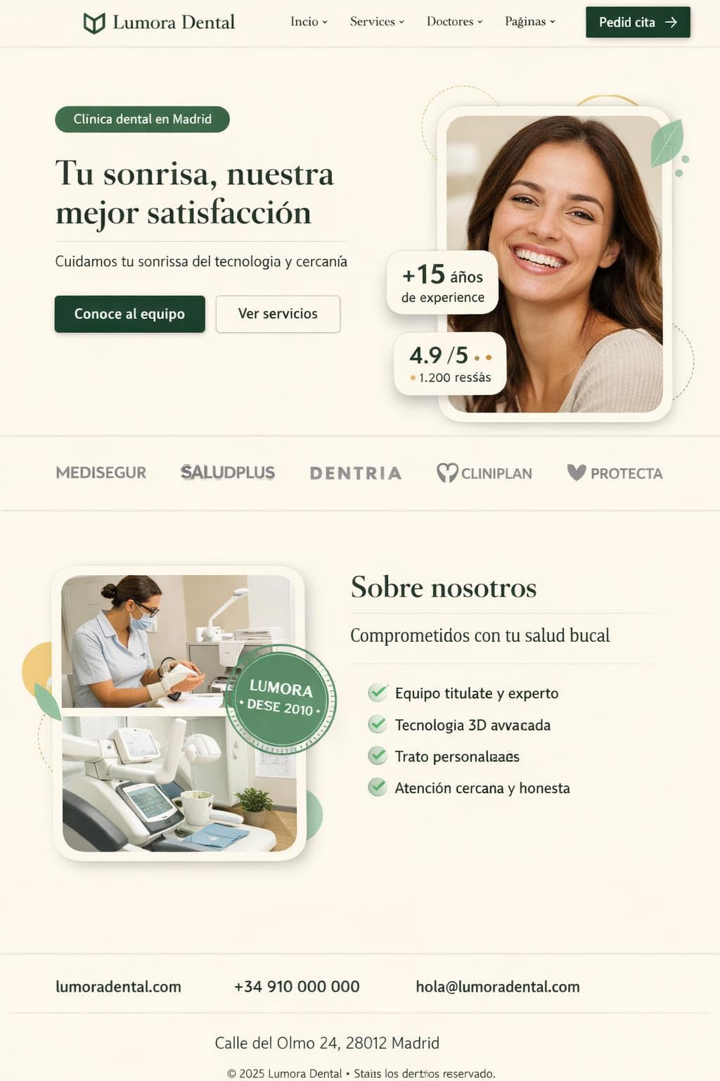 Cl&iacute;nica Austral &mdash; vista previa del theme