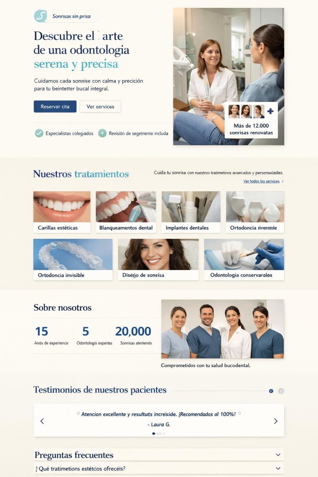 Cl&iacute;nica Marfil Boreal &mdash; vista previa del theme
