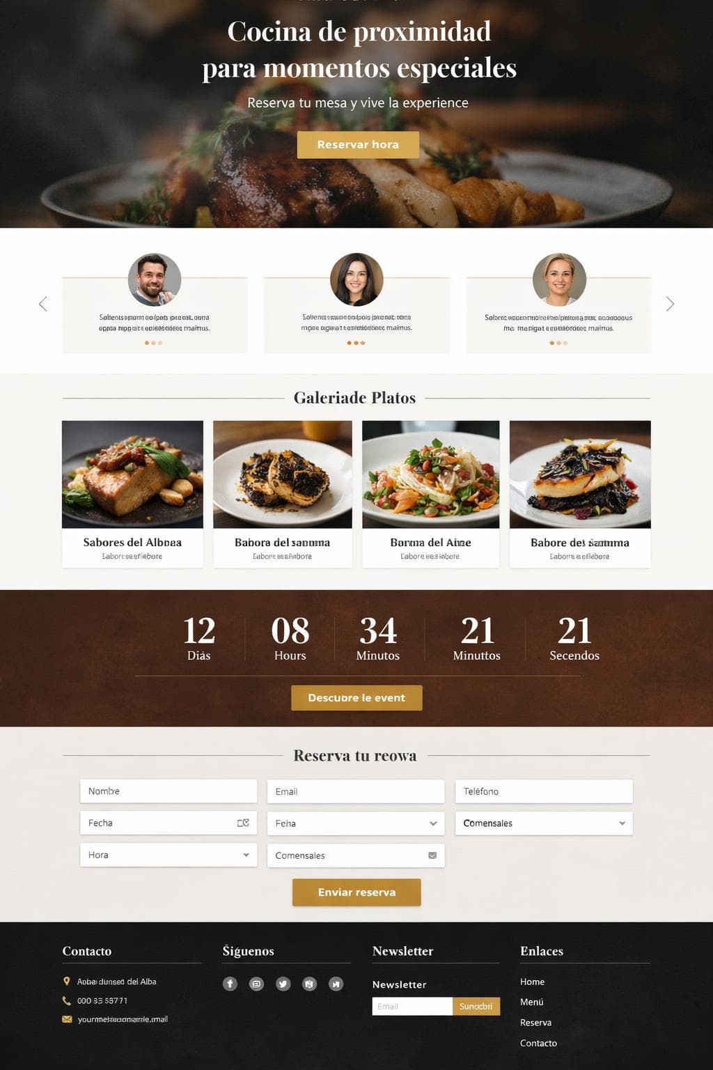 Cocina Atlas — vista previa del theme