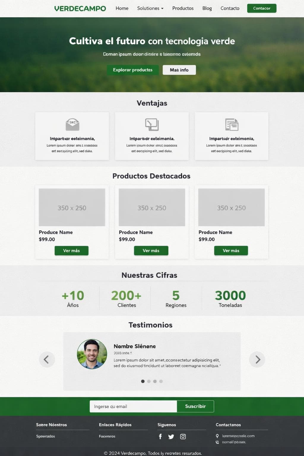 Cocina Austral &mdash; vista previa del theme
