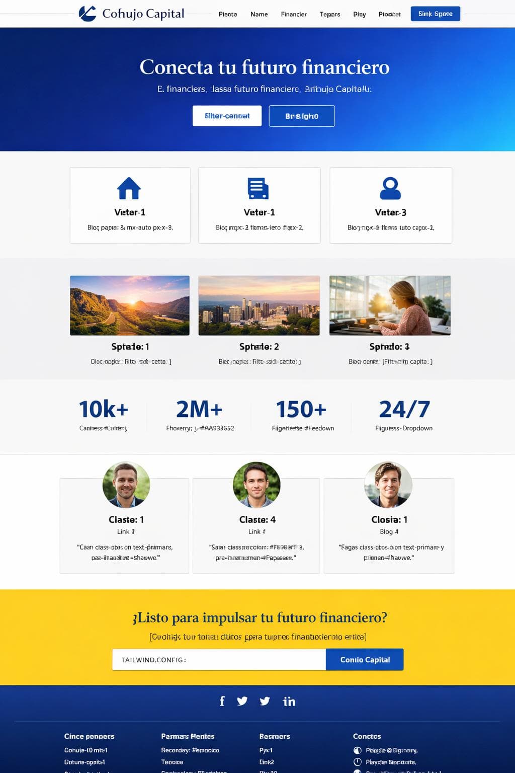 Coflujo Capital &mdash; vista previa del theme