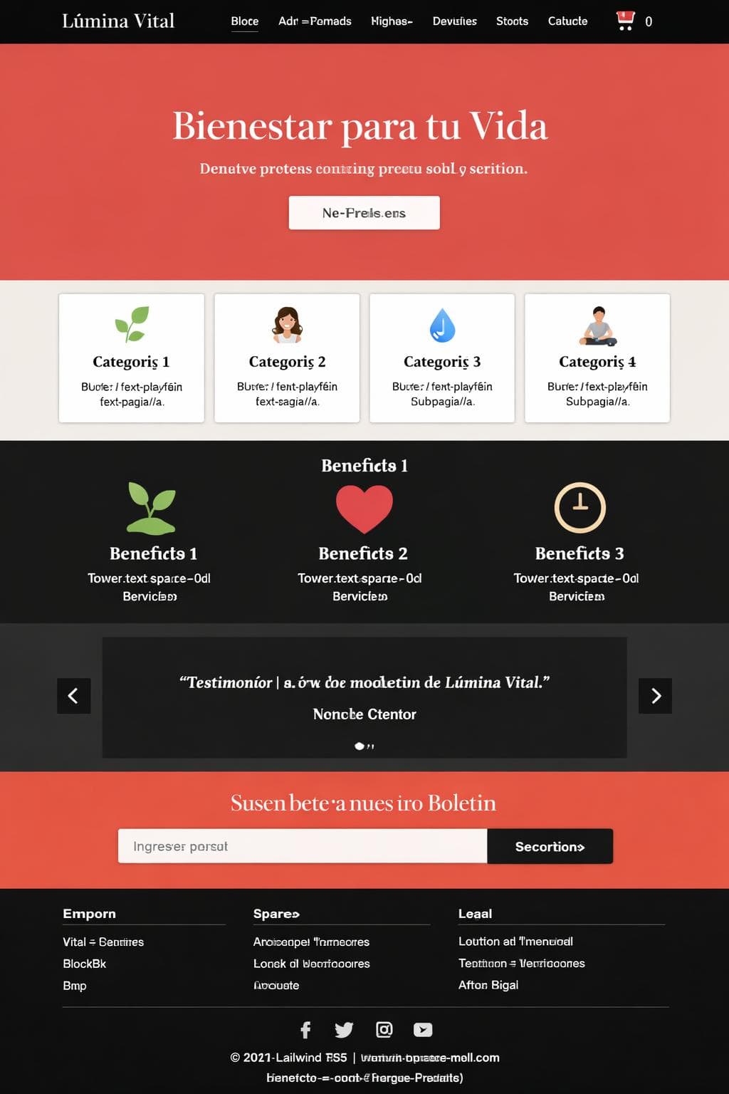 Compras Ámbar — vista previa del theme