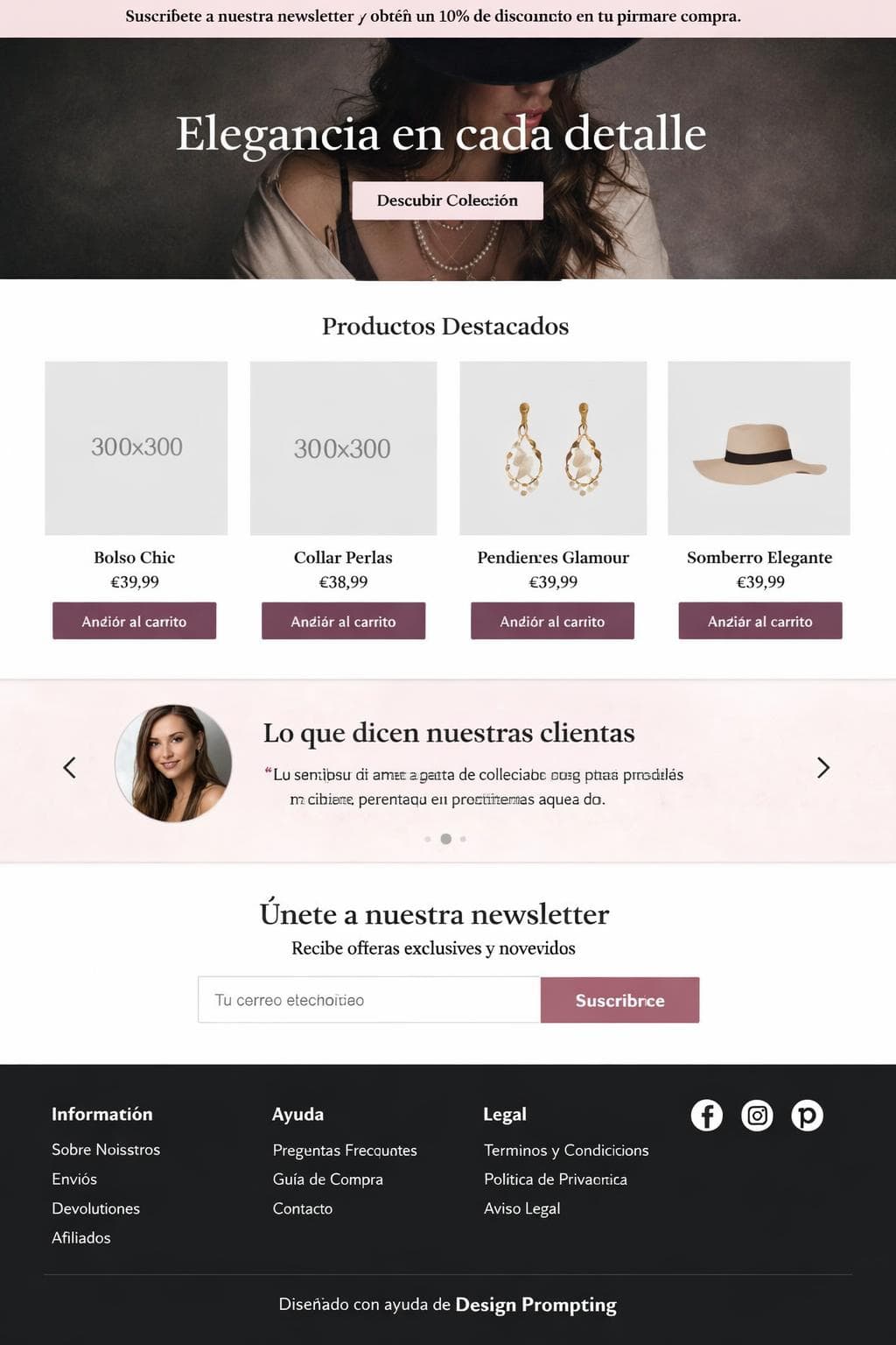 Compras Orion — vista previa del theme