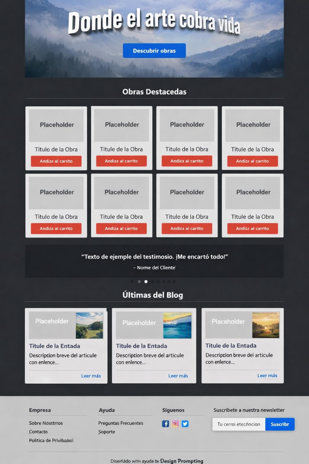 Compras Zafiro — vista previa del theme