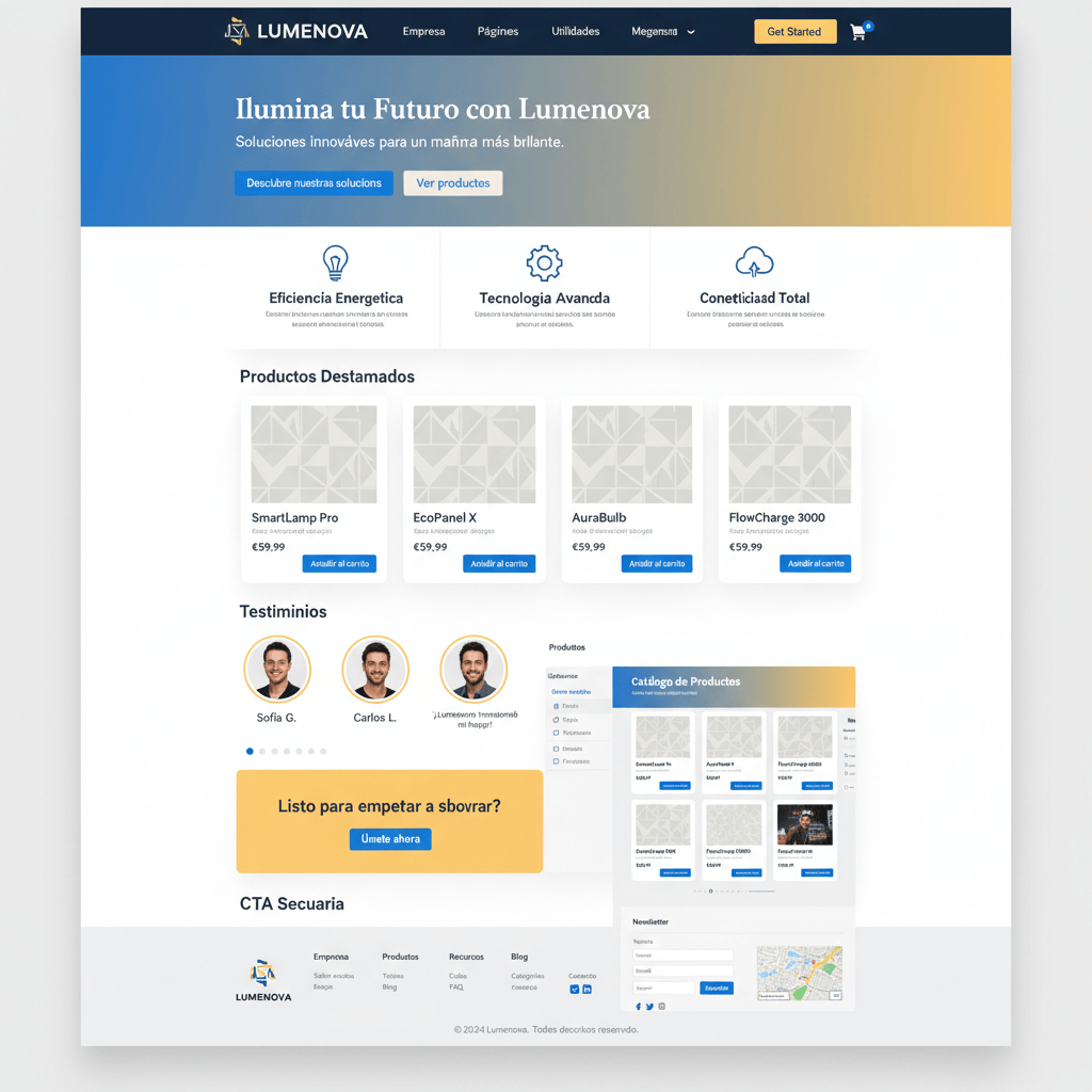 Consultora Vega — vista previa del theme