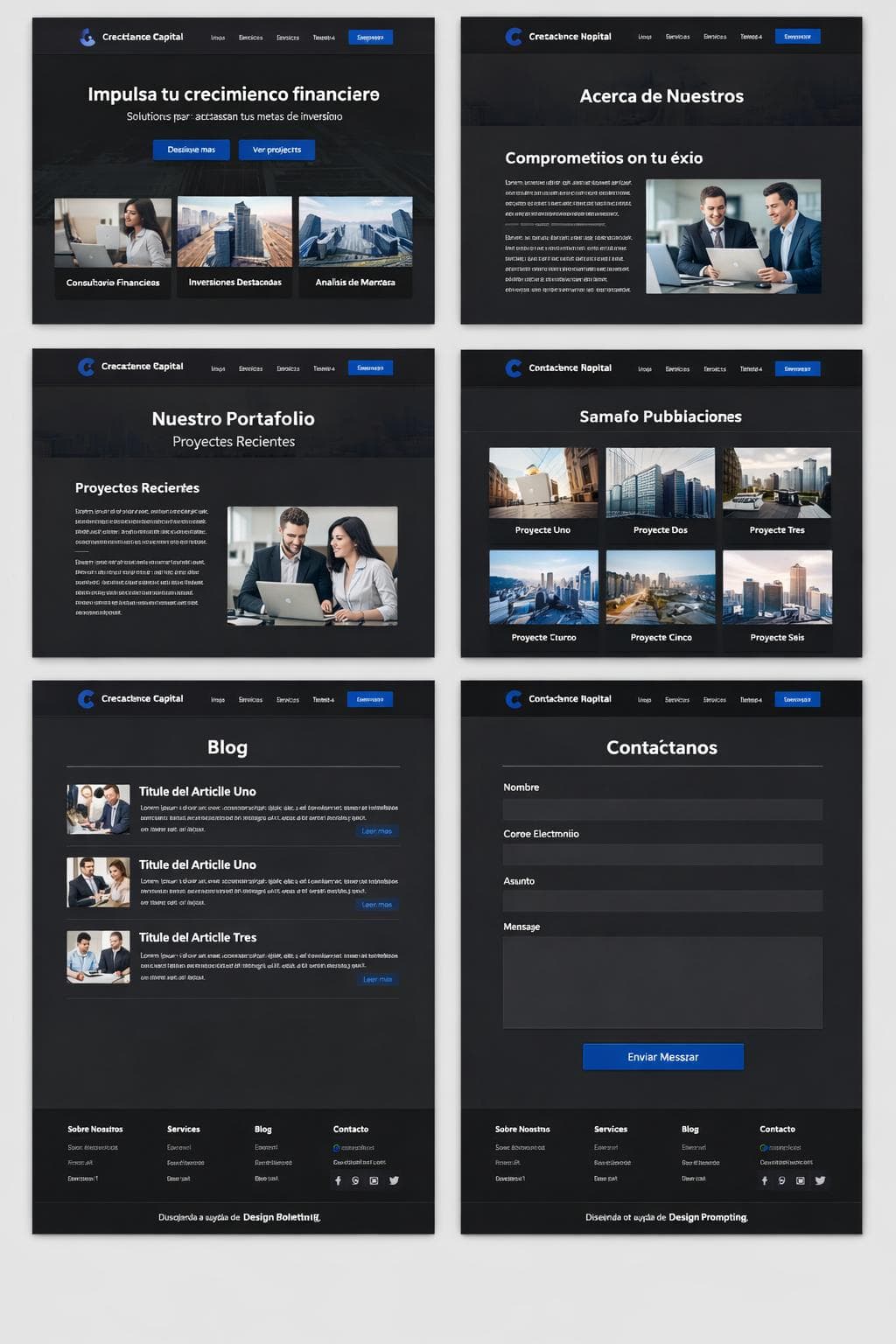 Crecimiento Capital &mdash; vista previa del theme