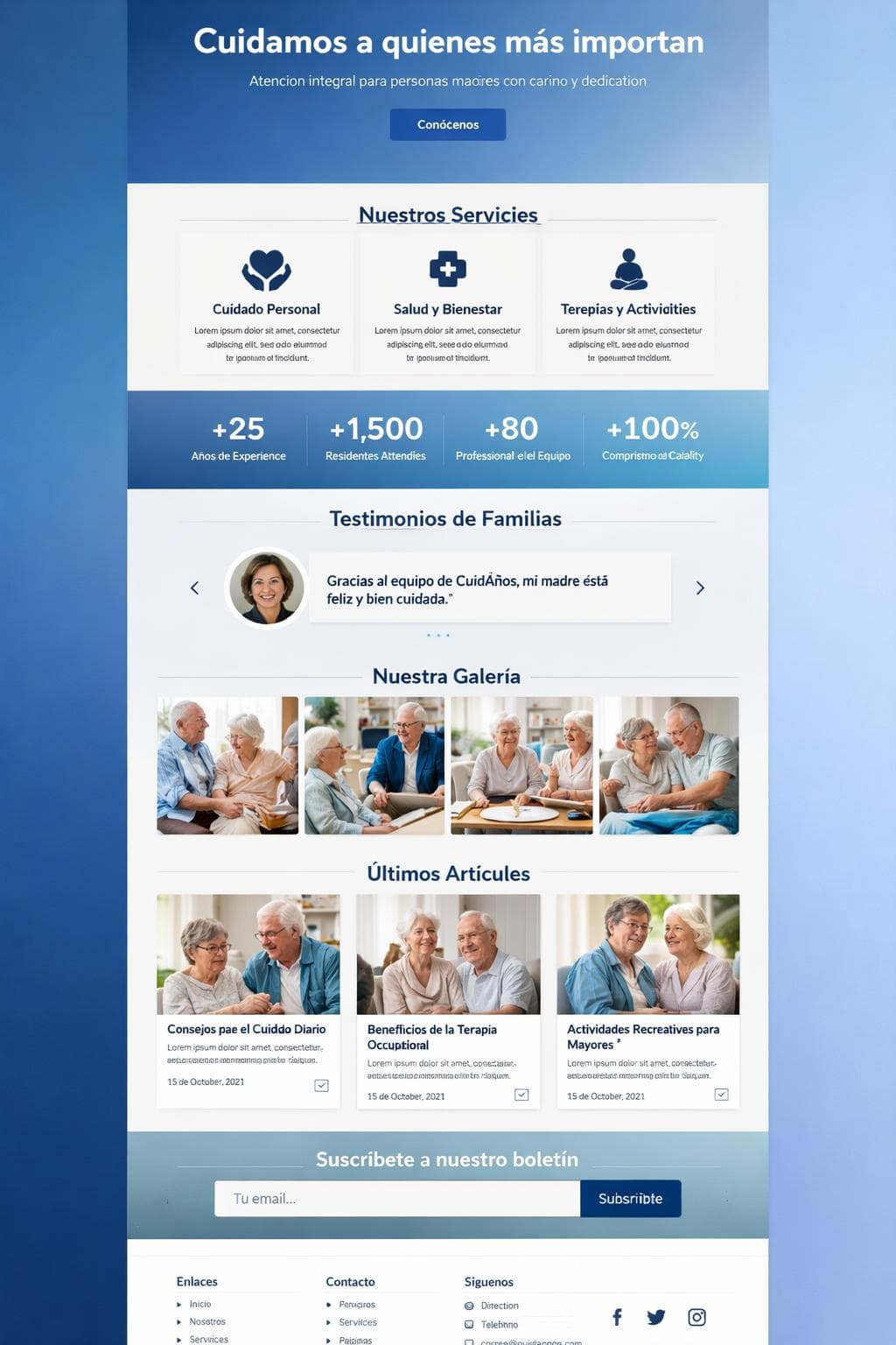 CuidAños — vista previa del theme