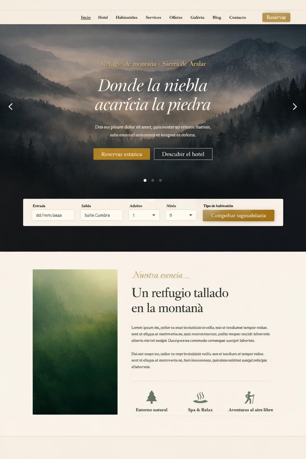 Cumbre Aralar &mdash; vista previa del theme