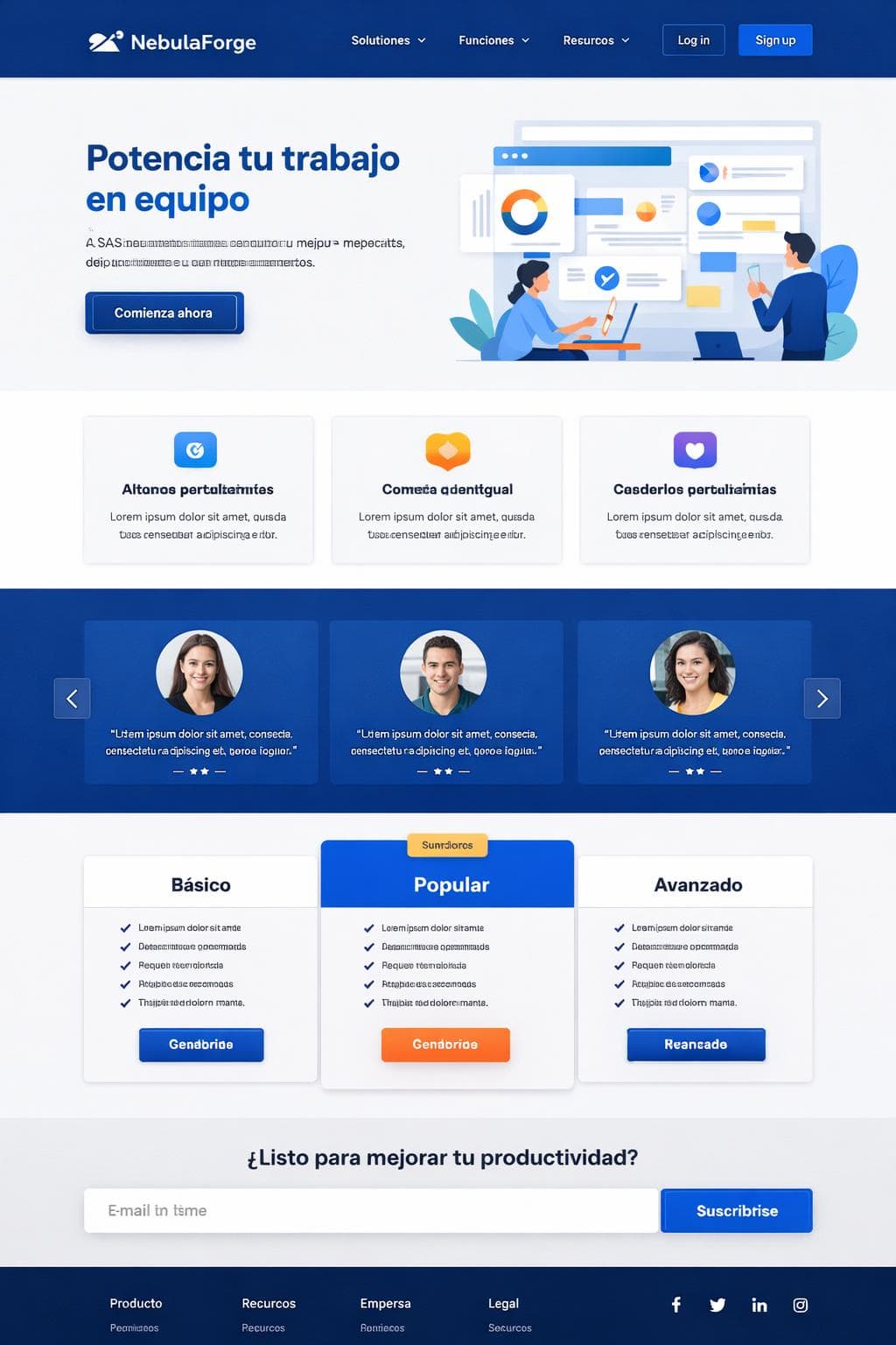 Data Andina — vista previa del theme