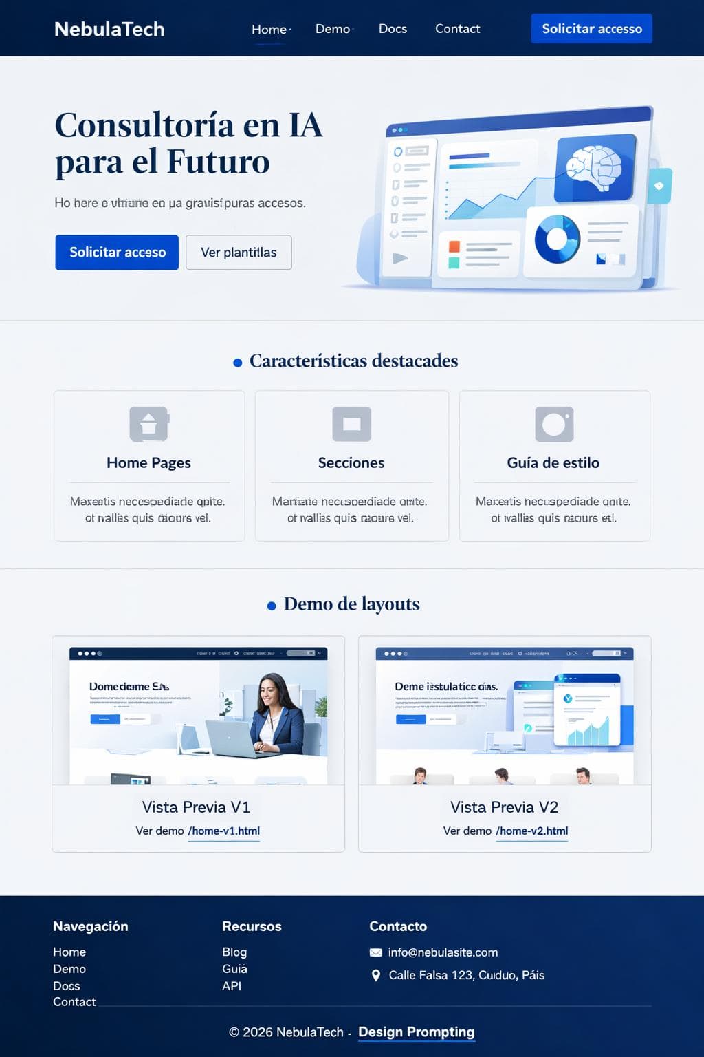 Data Perla — vista previa del theme