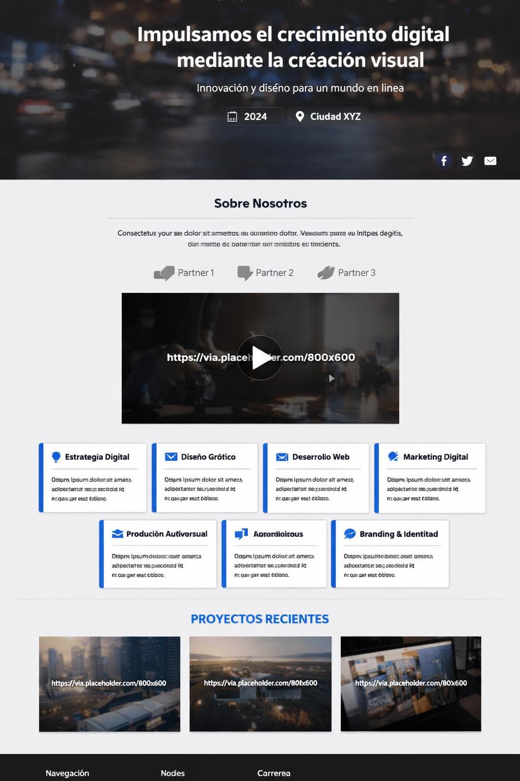 Digital Talismán — vista previa del theme