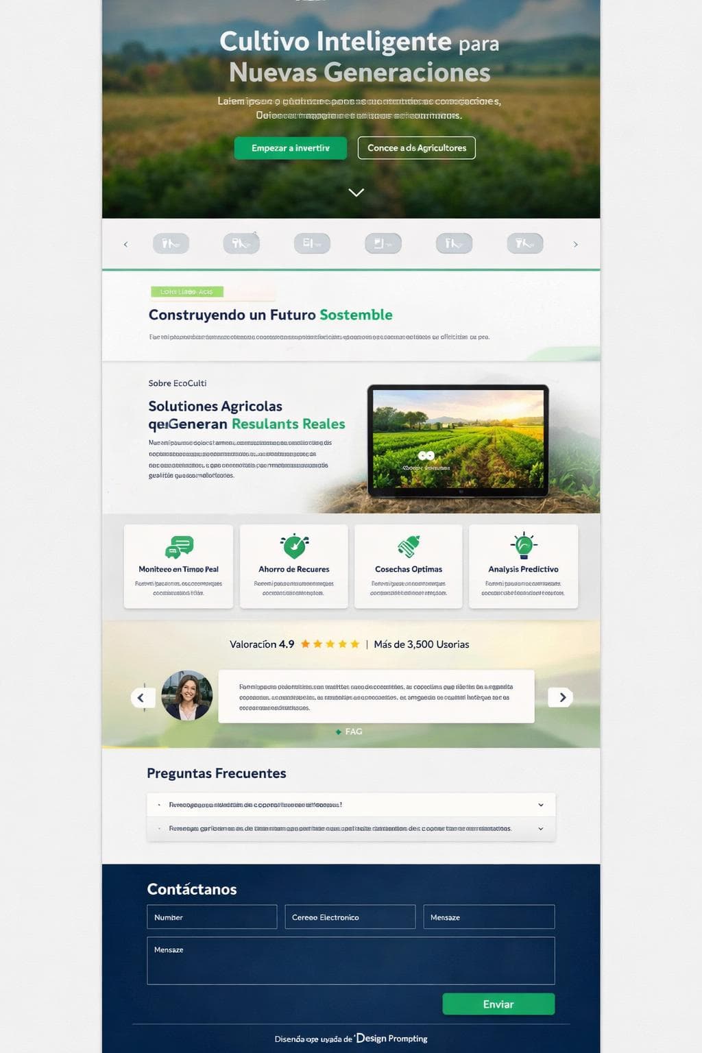 EcoCulti — vista previa del theme