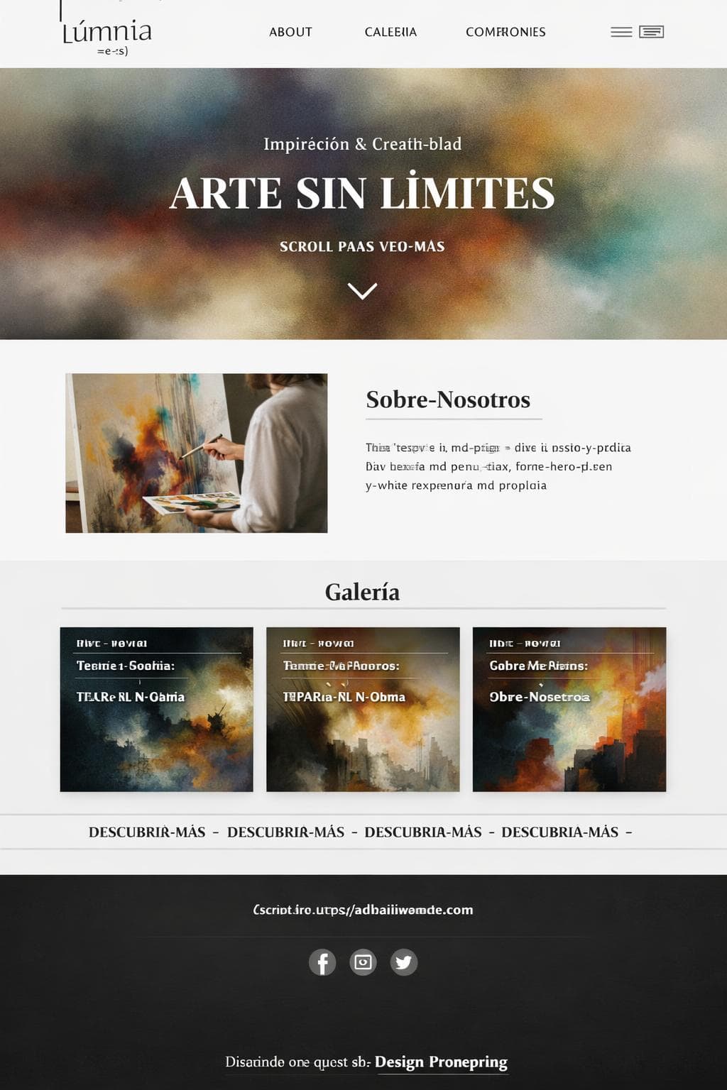 Editorial Alba — vista previa del theme