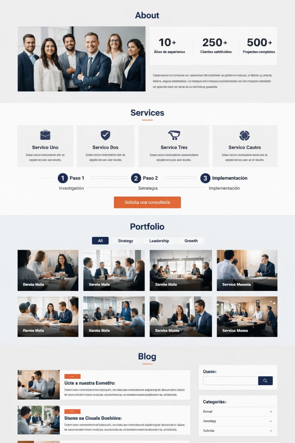 Estudio Boreal &mdash; vista previa del theme