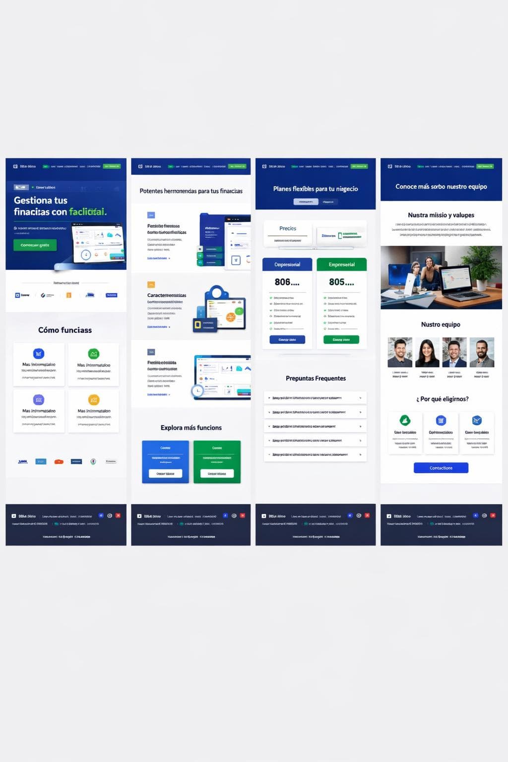 Finora Suite — vista previa del theme